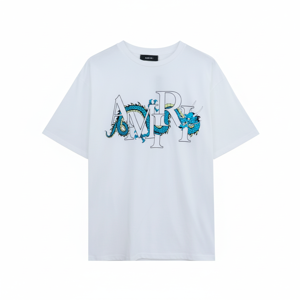 Amiri CNY Dragon T-Shirt "White"
