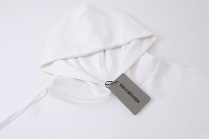 Balenciaga Hoodie "White-Black"