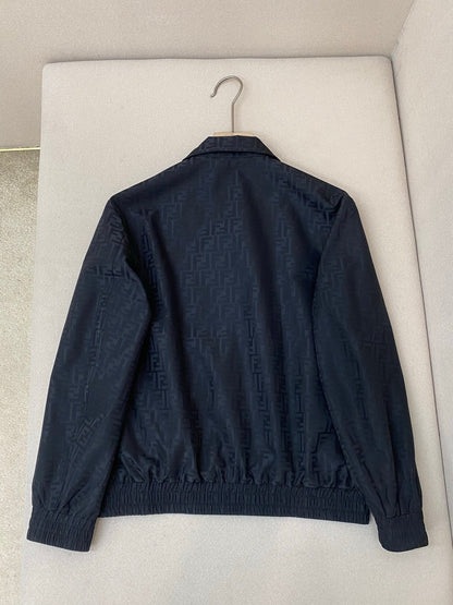 Fendi FF Monogram Bomber Jacket "Black"