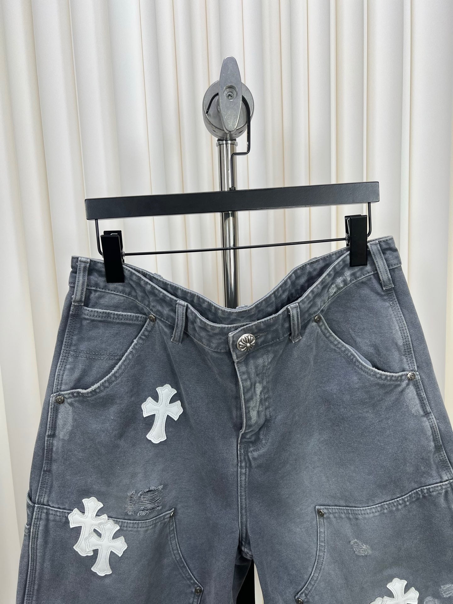Chrome Hearts Denim Shorts