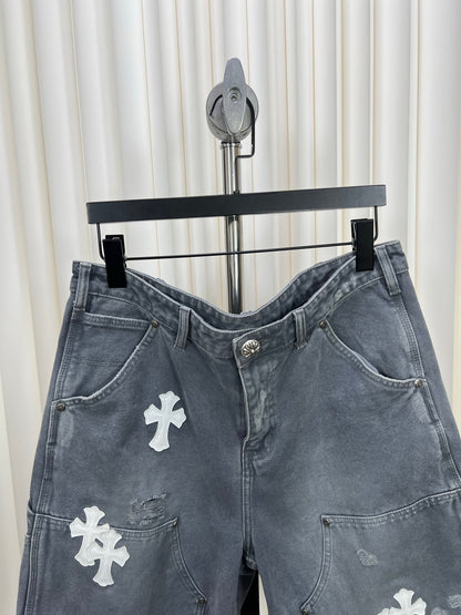 Chrome Hearts Denim Shorts