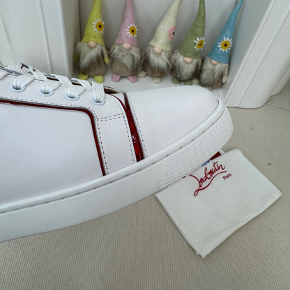 Christian Louboutin Fun Louise Junior "White-Red"