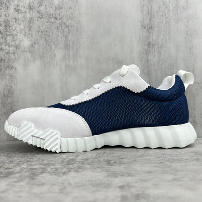 Hermes Bouncing Sneakers "Navy Blue-Grey"