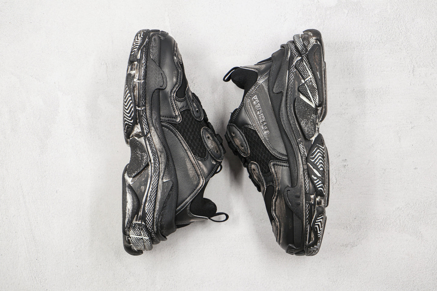 Balenciaga Triple S "Black-Faded"