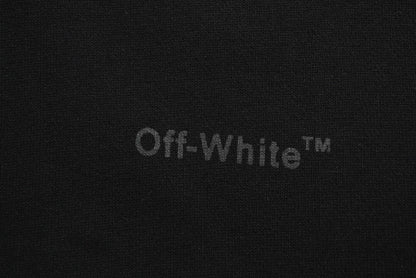 Off-White Diag Tab Hoodie "Black"
