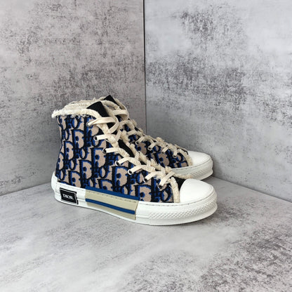 Dior B23 High-Top "Beige-Blue-Black"