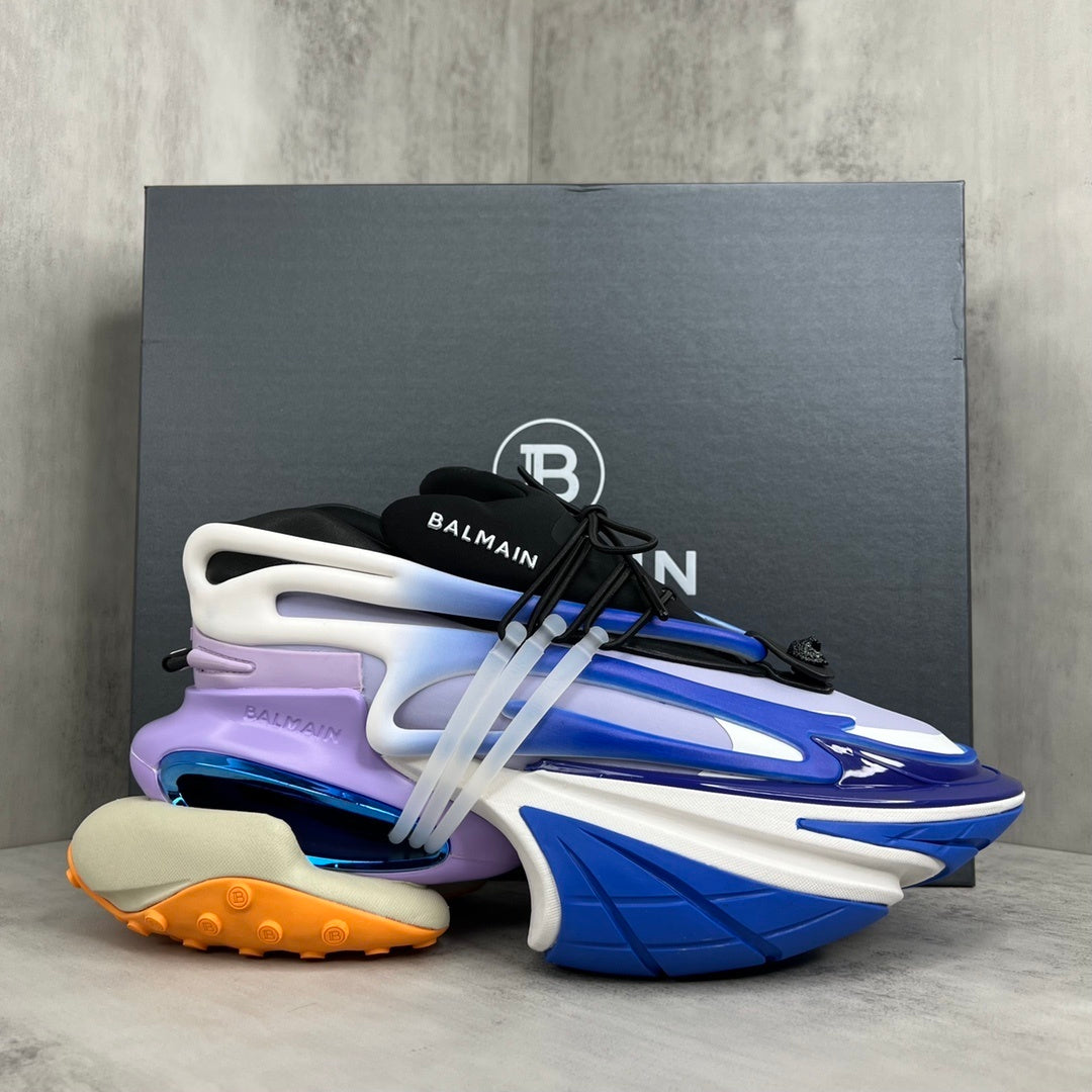 Balmain Unicorn "White-Blue-Purple"