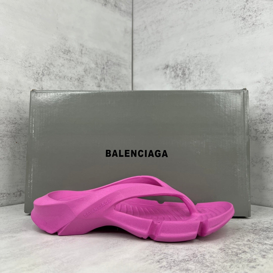 Balenciaga Mold Thong Flip-Flops "Magenta"