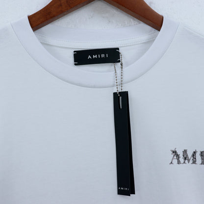 Amiri MA Baroque Logo T-Shirt "White"