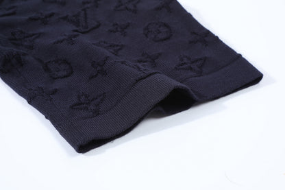 Louis Vuitton Monogram Short-Sleeved Crewneck "Deep Navy"