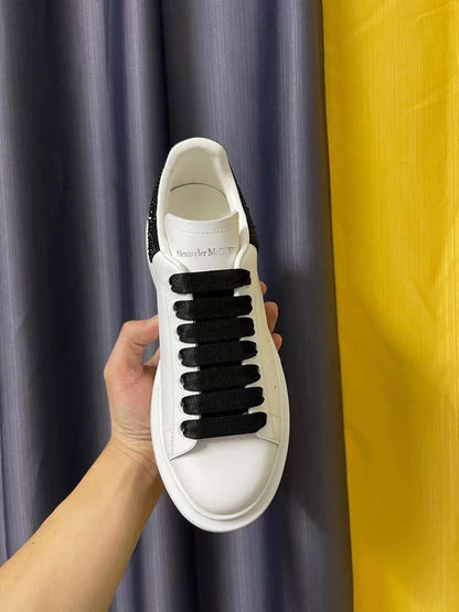 Alexander McQueen Oversized "White Black Crystal"