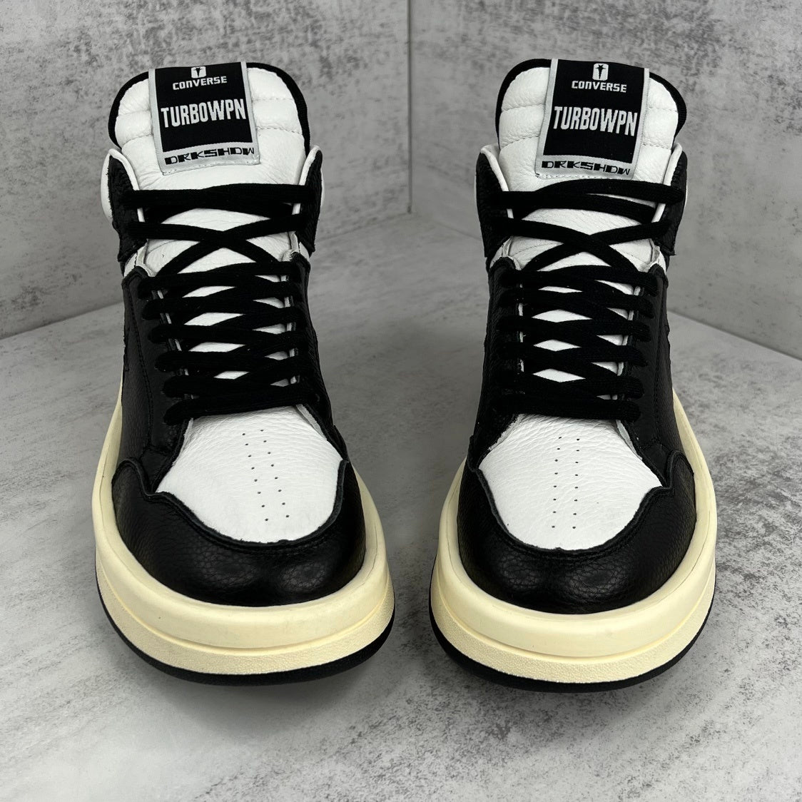 Rick Owens x Converse TURBOWPN High "Black-White"