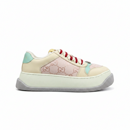Gucci Screener Double "Beige-Pink Monogram"