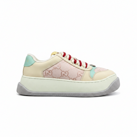 Gucci Screener Double "Beige-Pink Monogram"