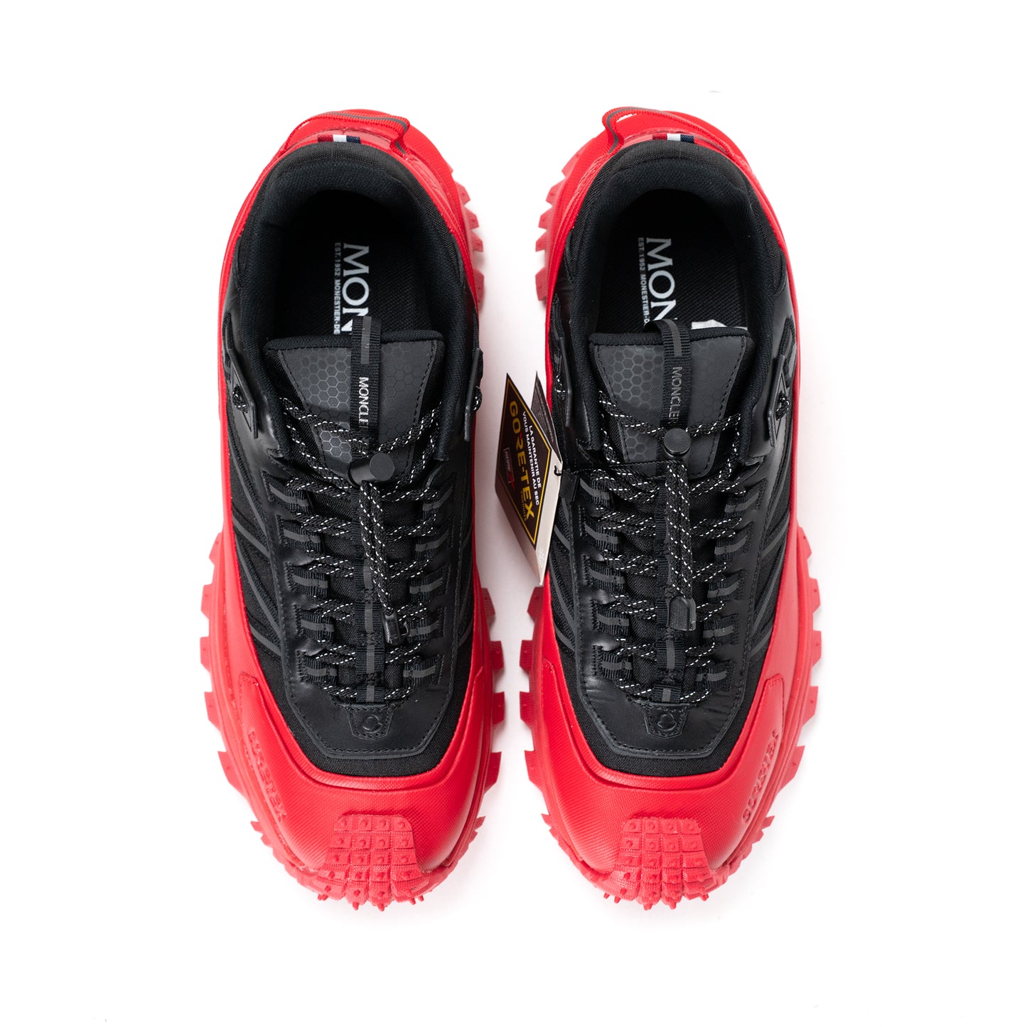 Moncler Trailgrip GTX Trainers "Red-Black"