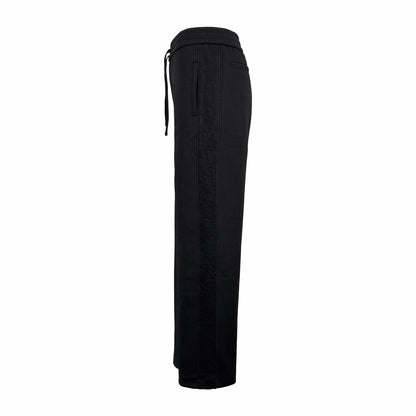 Dior Oblique Track Pants "Black Cotton-Blend Jersey"