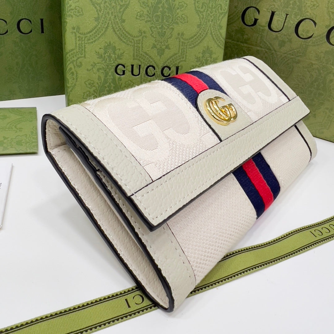 Gucci Ophidia GG Continental Wallet