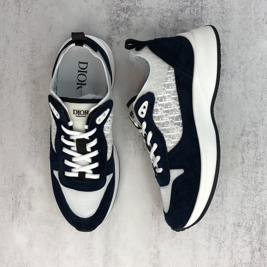 Dior B25 "Navy Blue-White"