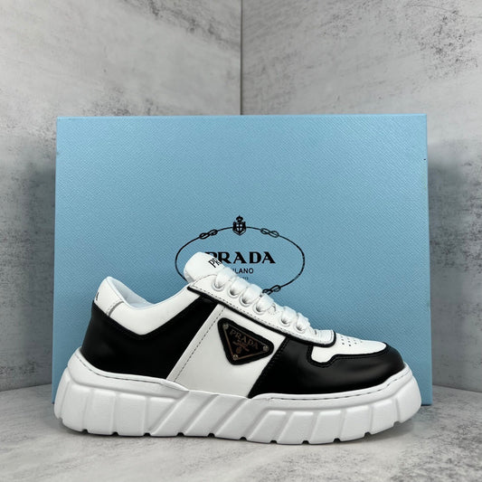 Prada Padded Nappa Leather "Black-White"
