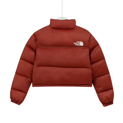 The North Face Nuptse Short Down Jacket "Redwood"