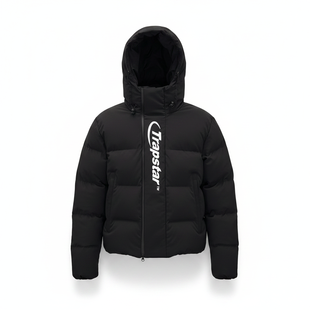 Trapstar Hyperdrivre Technical Down Jacket "Black"