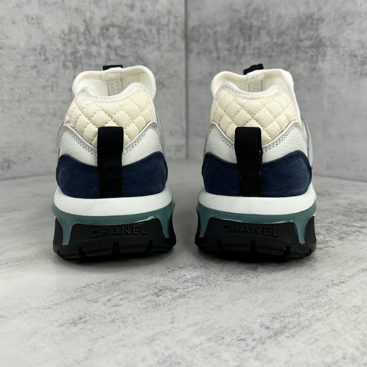 Chanel CC "Grey-White-Blue"