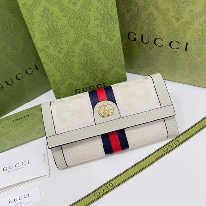 Gucci Ophidia GG Continental Wallet