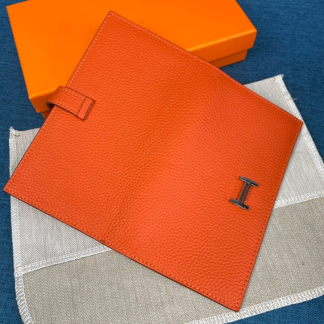 Hermes Bearn Wallet "Orange"