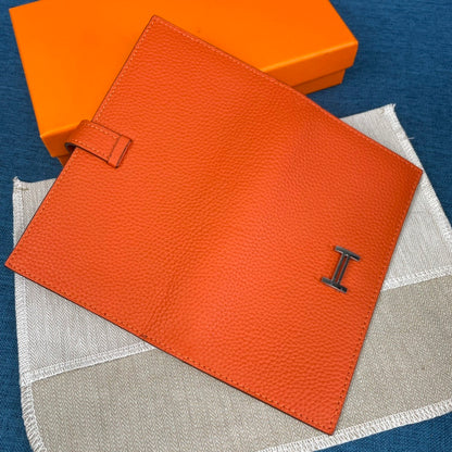 Hermes Bearn Wallet "Orange"