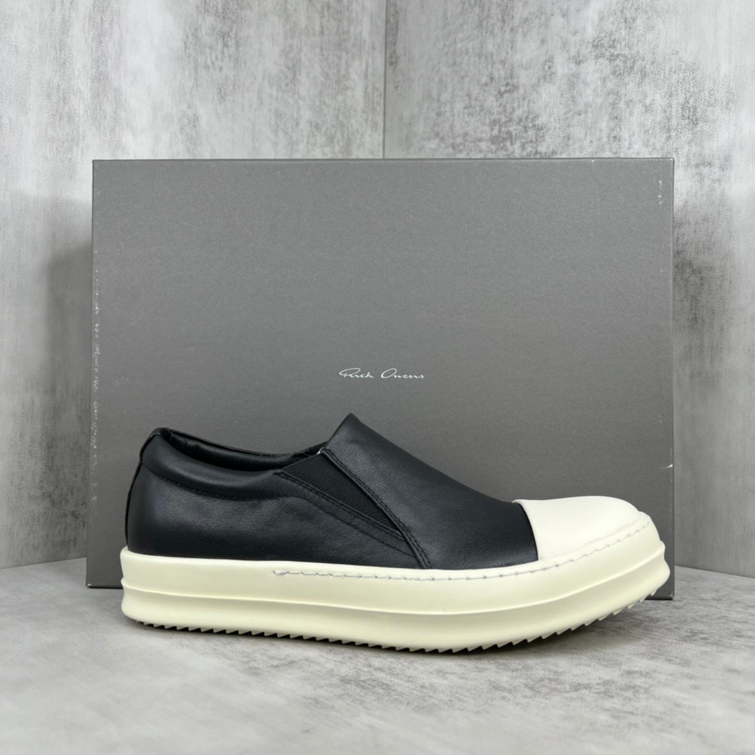 Rick Owens Vintage Slip-On "Black-Beige"