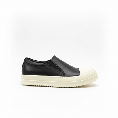 Rick Owens Vintage Slip-On "Black-Beige"