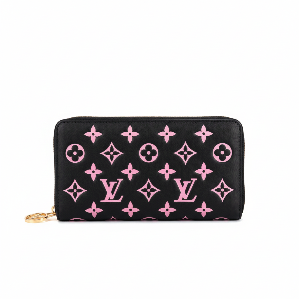 Louis Vuitton Zippy Wallet "Monogram Embossed Leather"