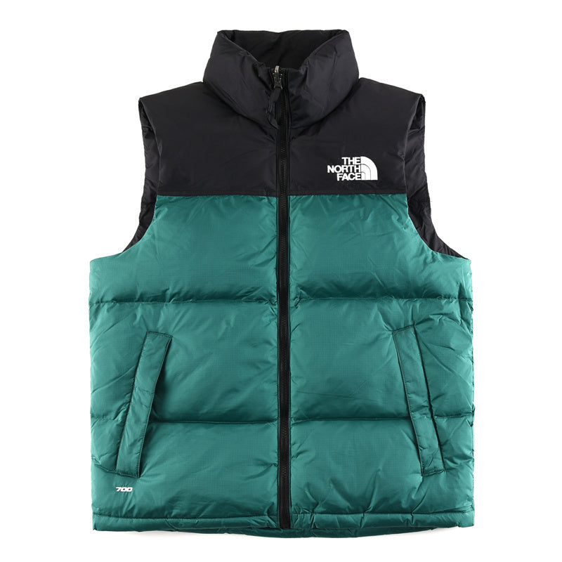 The North Face 700 Down Vest "Teal-Black"
