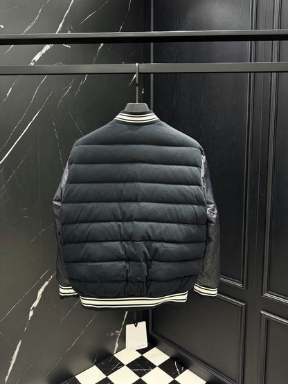 Moncler Bouchet Reversible Bomber Down Jacket "Black"