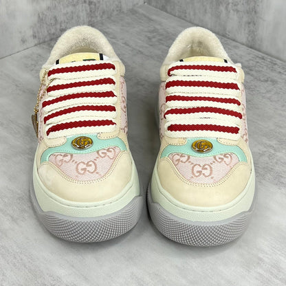 Gucci Screener Double "Beige-Pink Monogram"