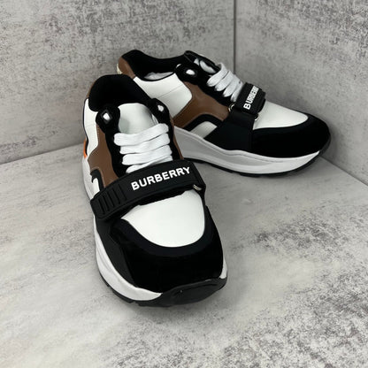Burberry Ramsey "White-Black-Brown"