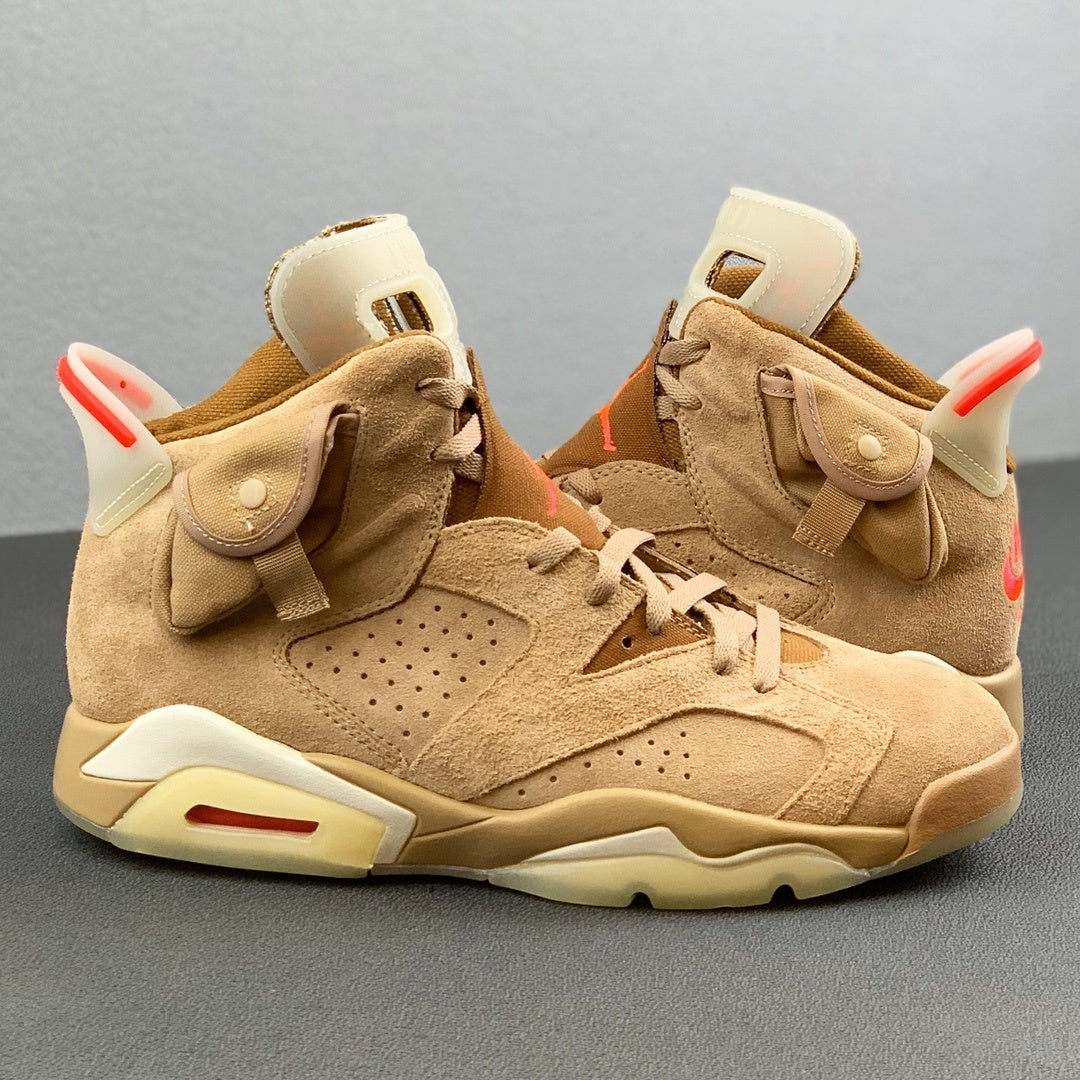 Travis Scott x Air Jordan 6 Retro SP "British Khaki"