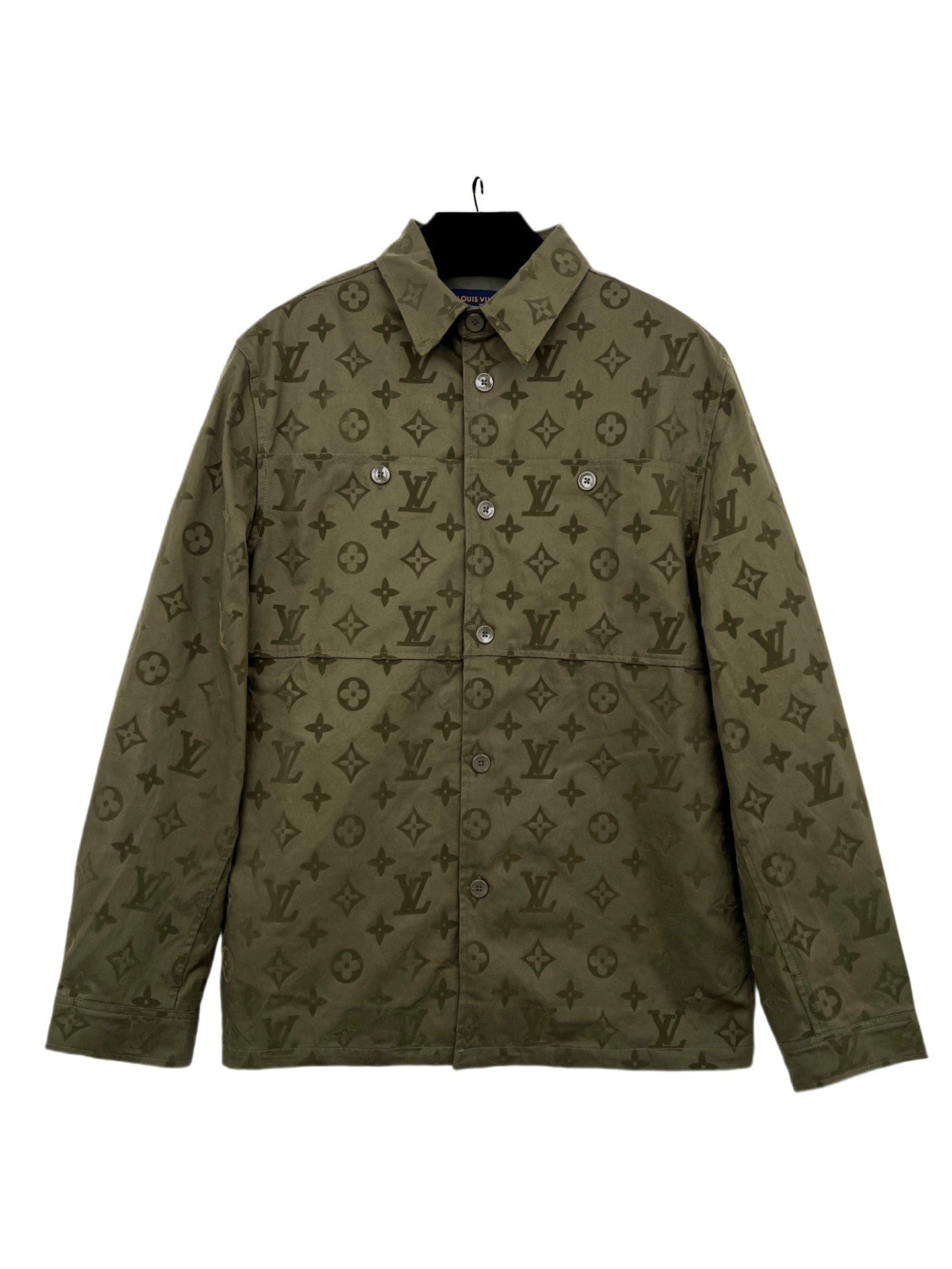 Louis Vuitton Monogram Shirt "Army Green"