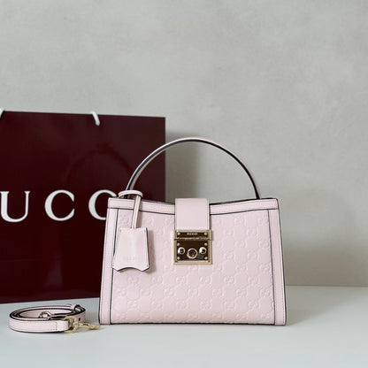 Gucci Padlock Medium Top Handle Bag