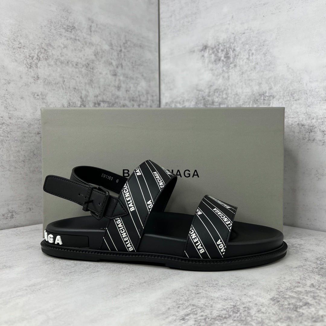 Balenciaga Sandals "Black-White"
