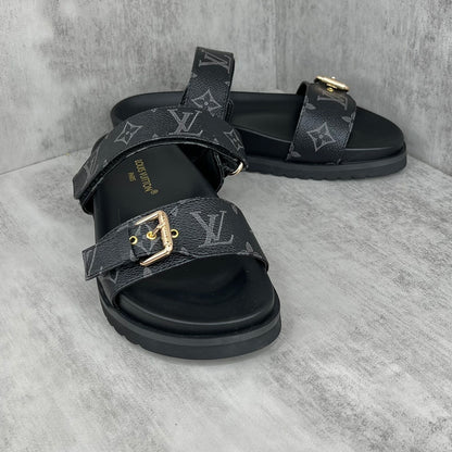 Louis Vuitton Sandals "Black"
