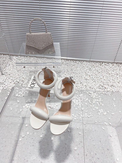 Gianvito Rossi Bijoux High Heels 100mm "White"