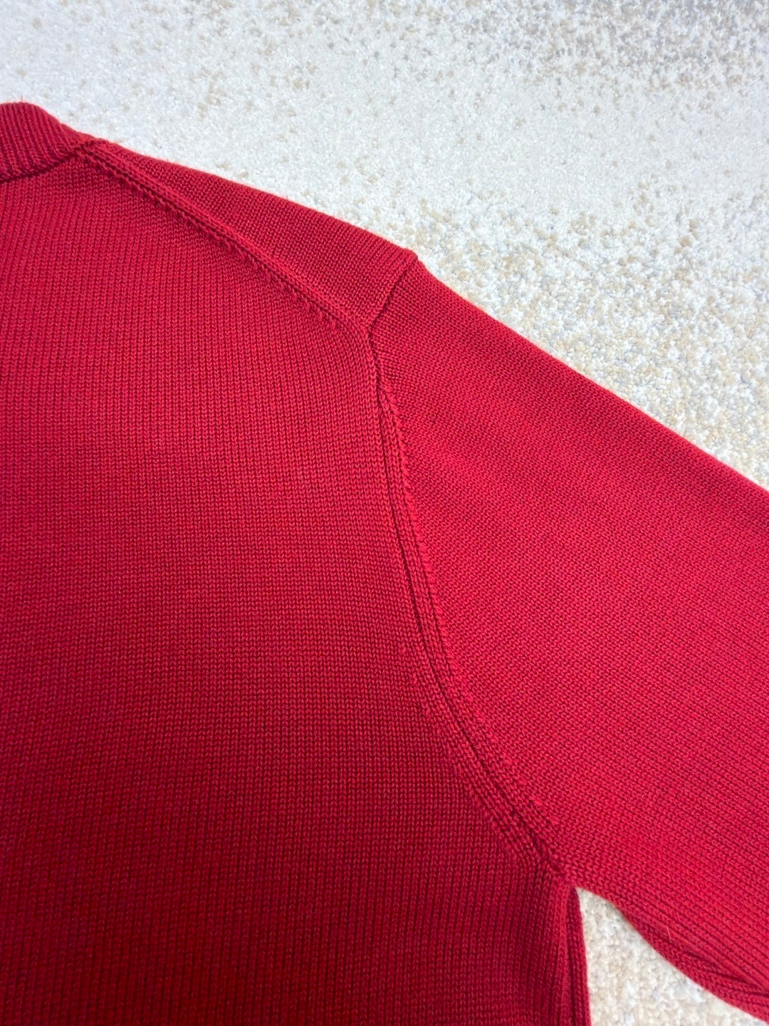 Gucci Wool Cashmere Sweater with Embroidery "Bordeaux"