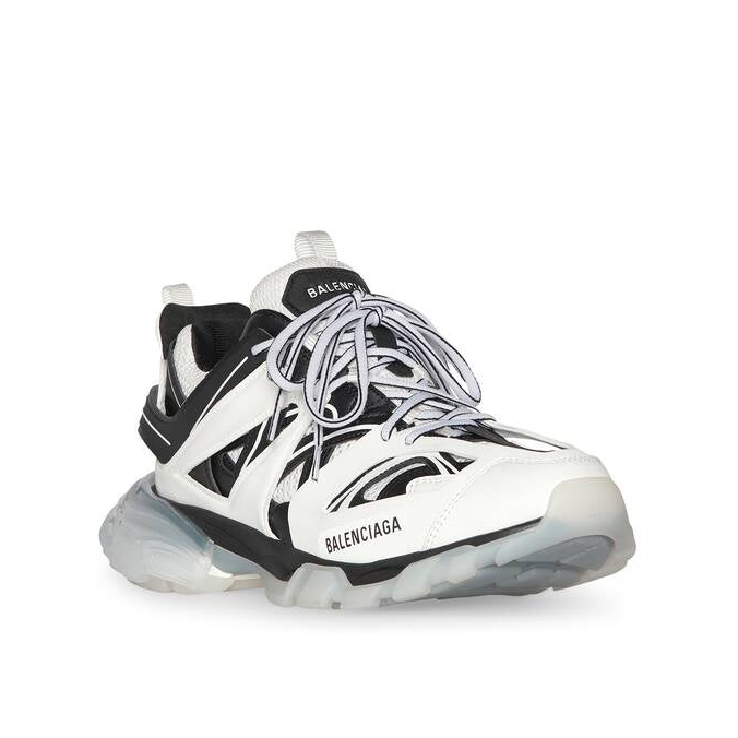 Balenciaga Track "Clear Sole White-Black"