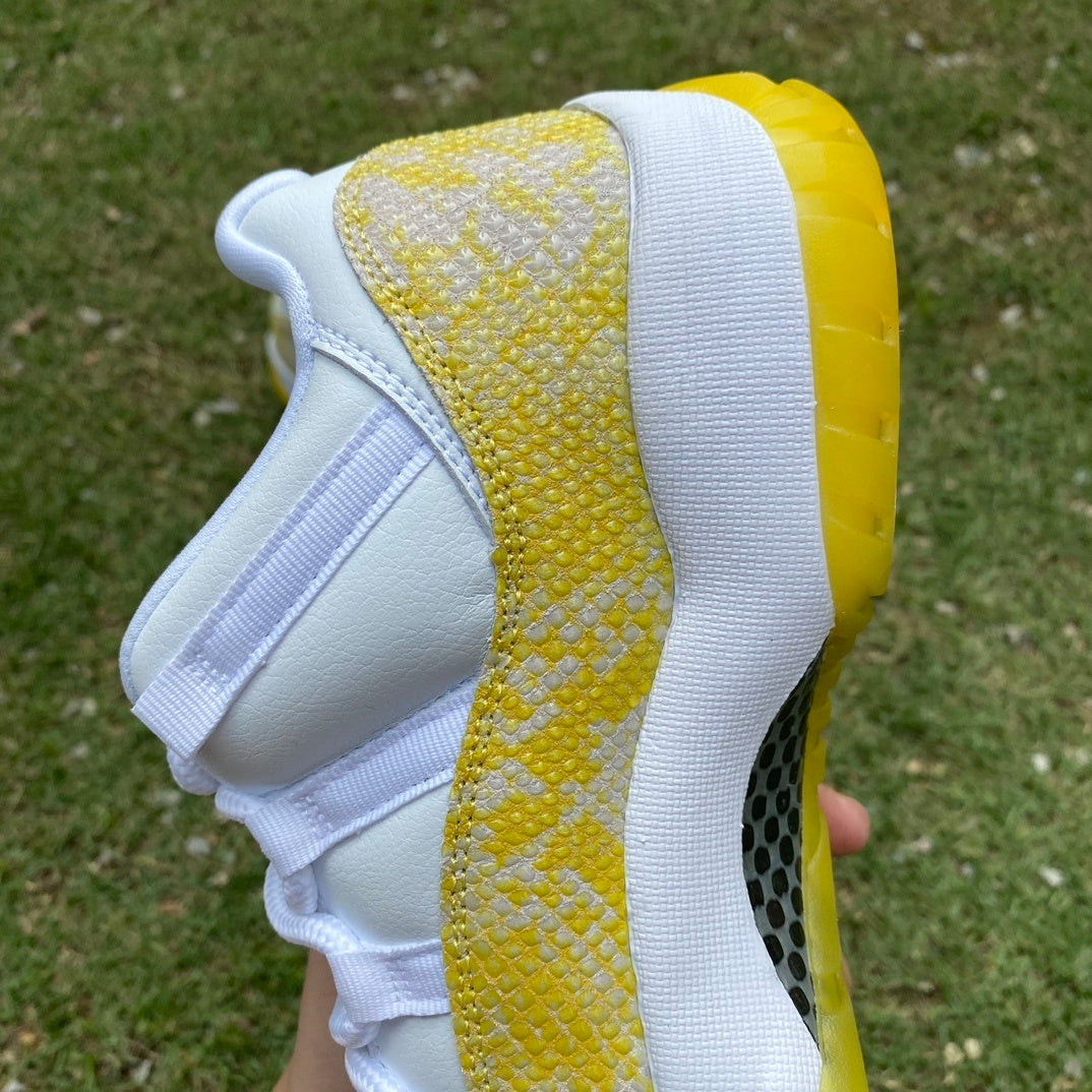 Air Jordan 11 Low "Yellow Snakeskin"