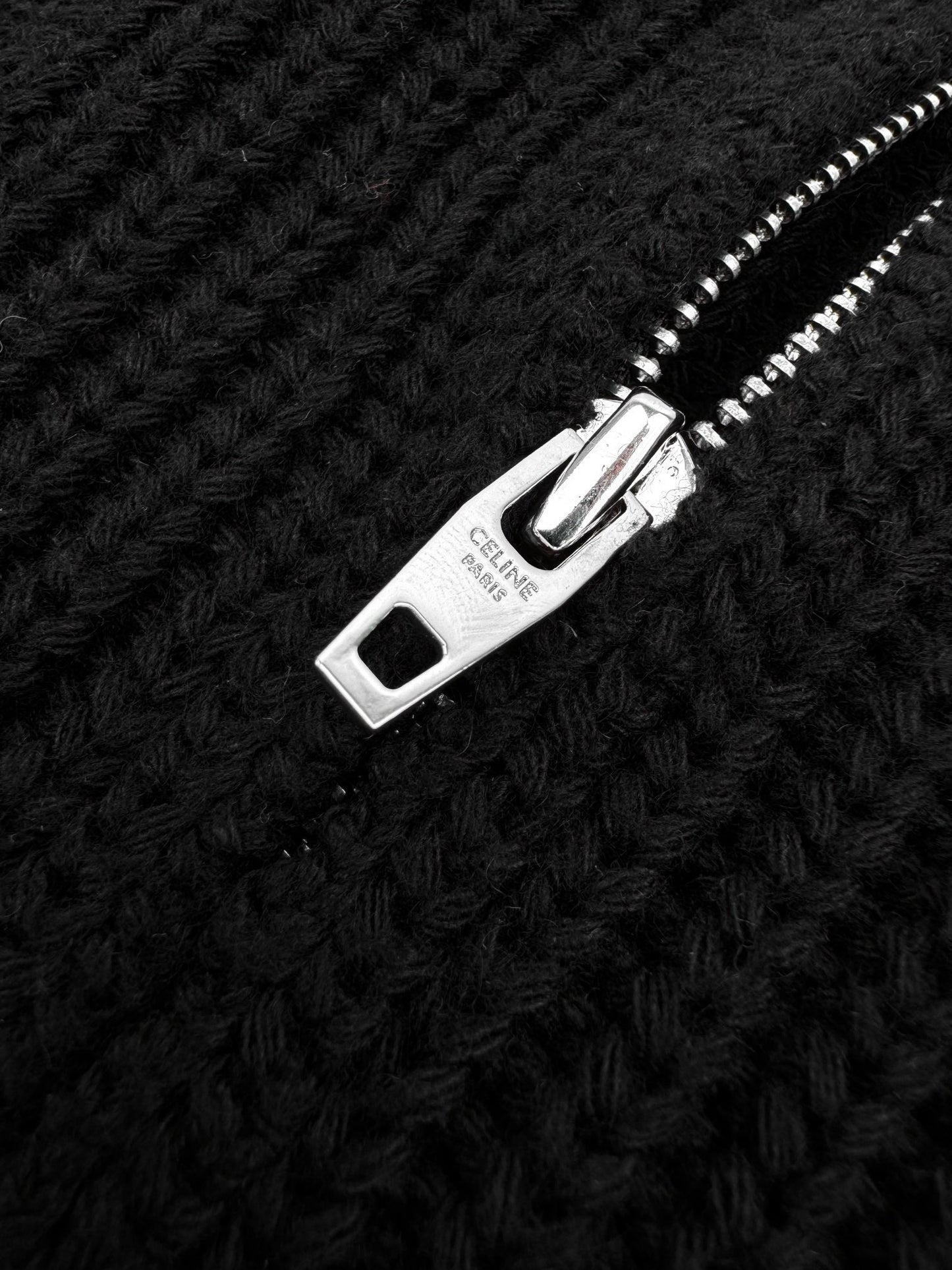 Celine Trucker Sweater "Black"