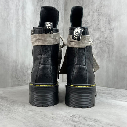 Rick Owens x Dr.Martens Platform Leather Boots