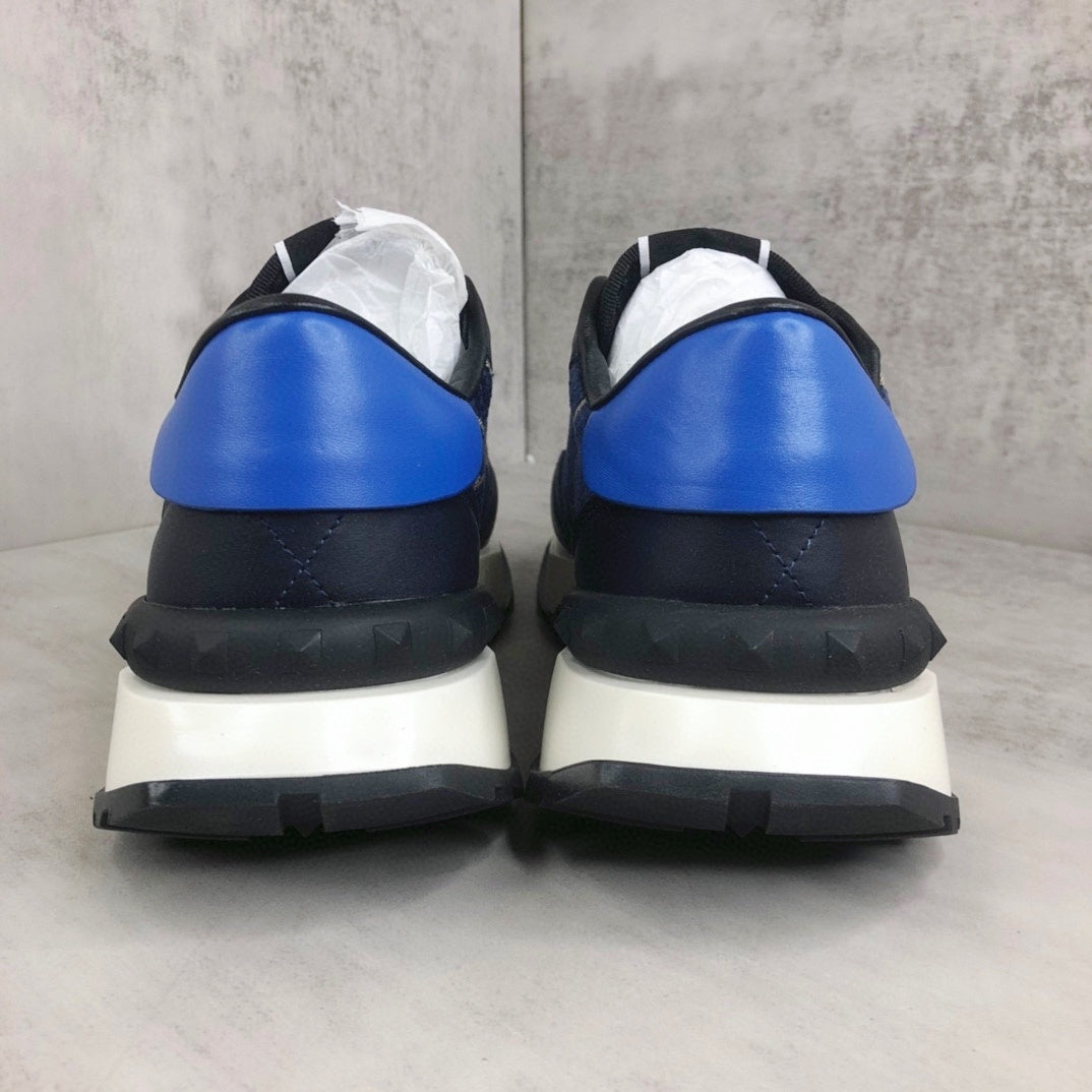 Valentino Garavani Netrunner "Blue-Black-Beige Monogram"