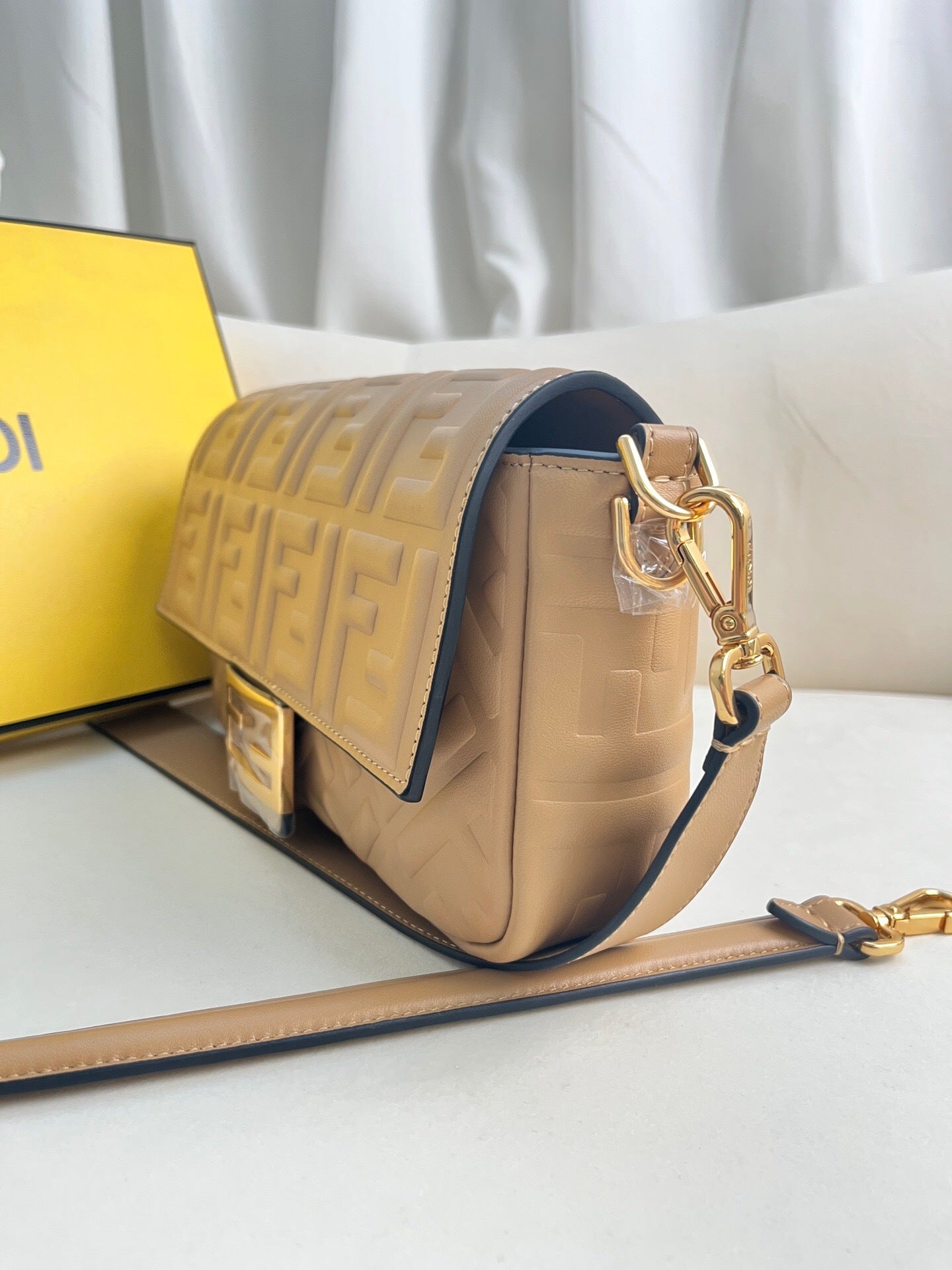 Fendi Baguette Leather Bag