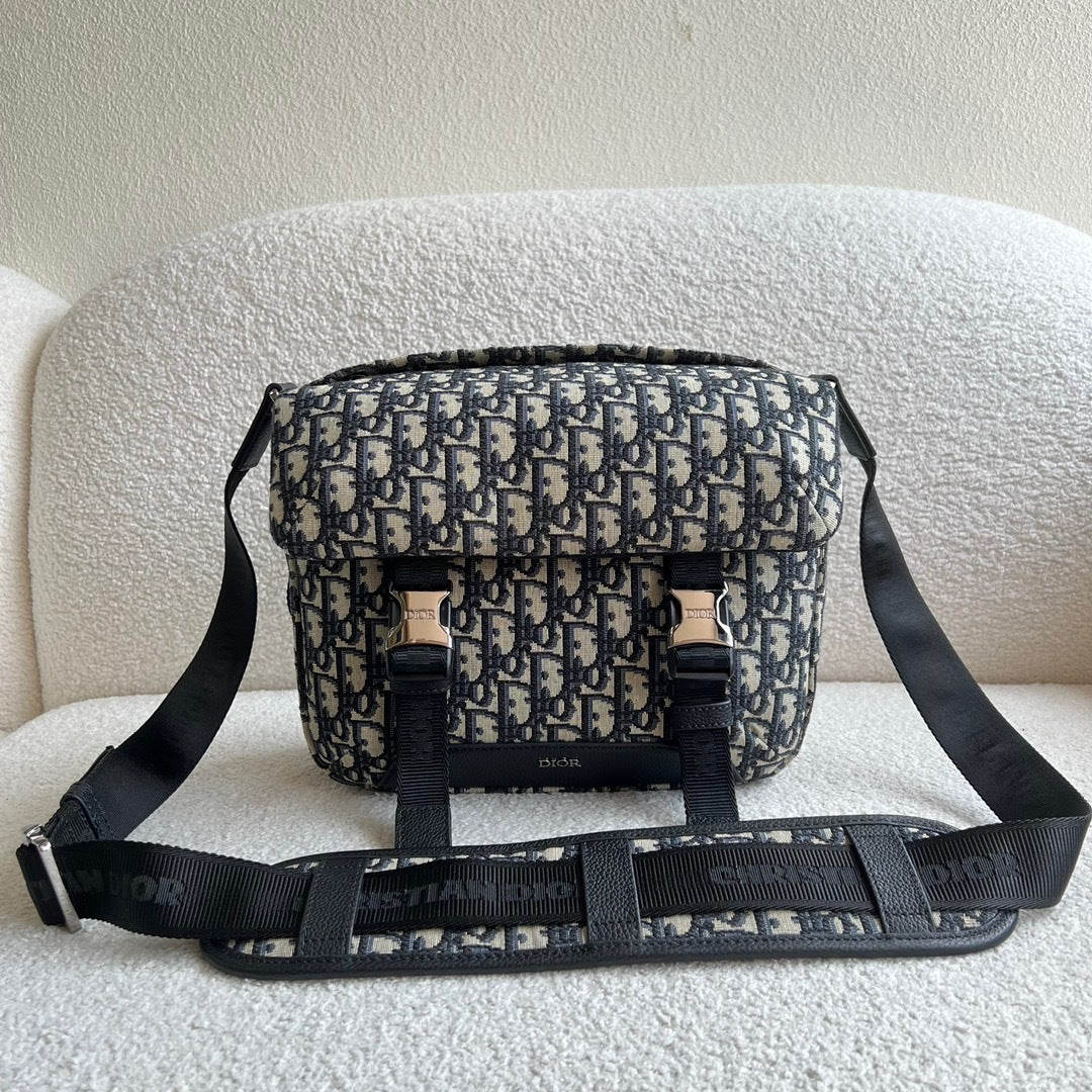 Dior Explorer Oblique Jacquard Messenger Bag